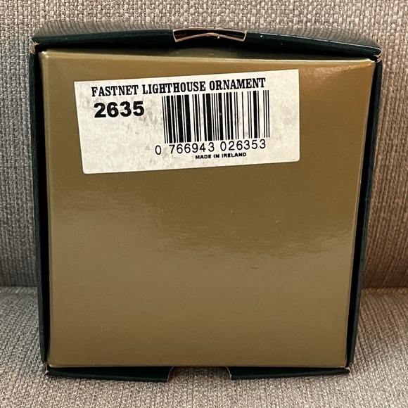 Belleek Fastnet Lighthouse Christmas Ornament - Picture 4 of 4